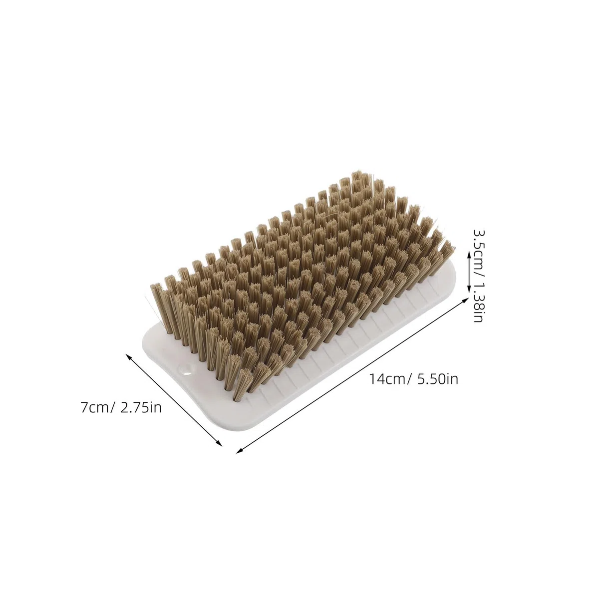 Toddmomy Kleiner Reinigungsbürsten aus Kunststoff und Metall 2 Stück Selbstreinigende mit Rutschfestem Ergonomischem Griff zur Einfachen Pflege für Hausschweine Zuhause und Bauernhof