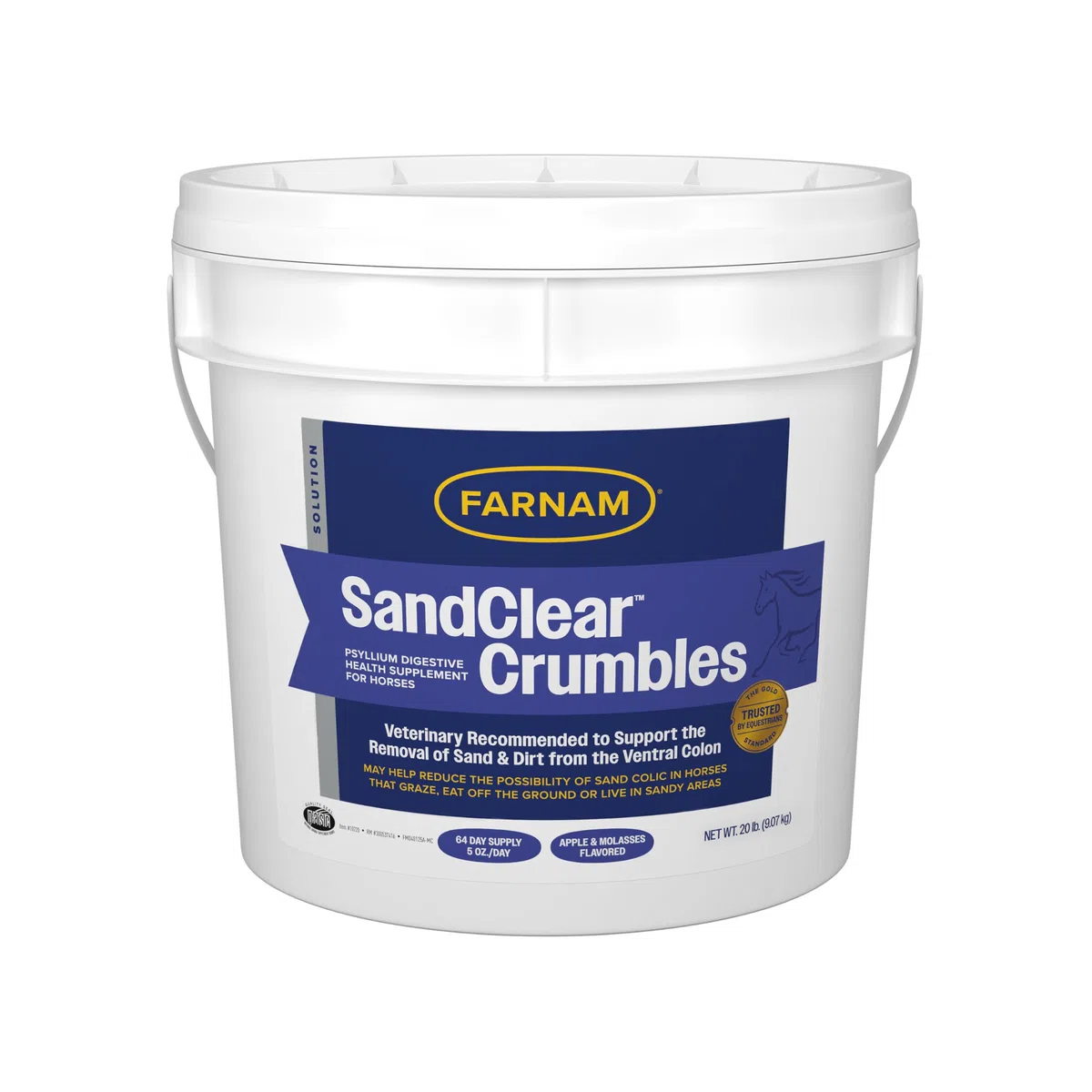 Farnam Sand Clear - Limite Les risques de coliques de Sable Chez le Cheval 9 kg