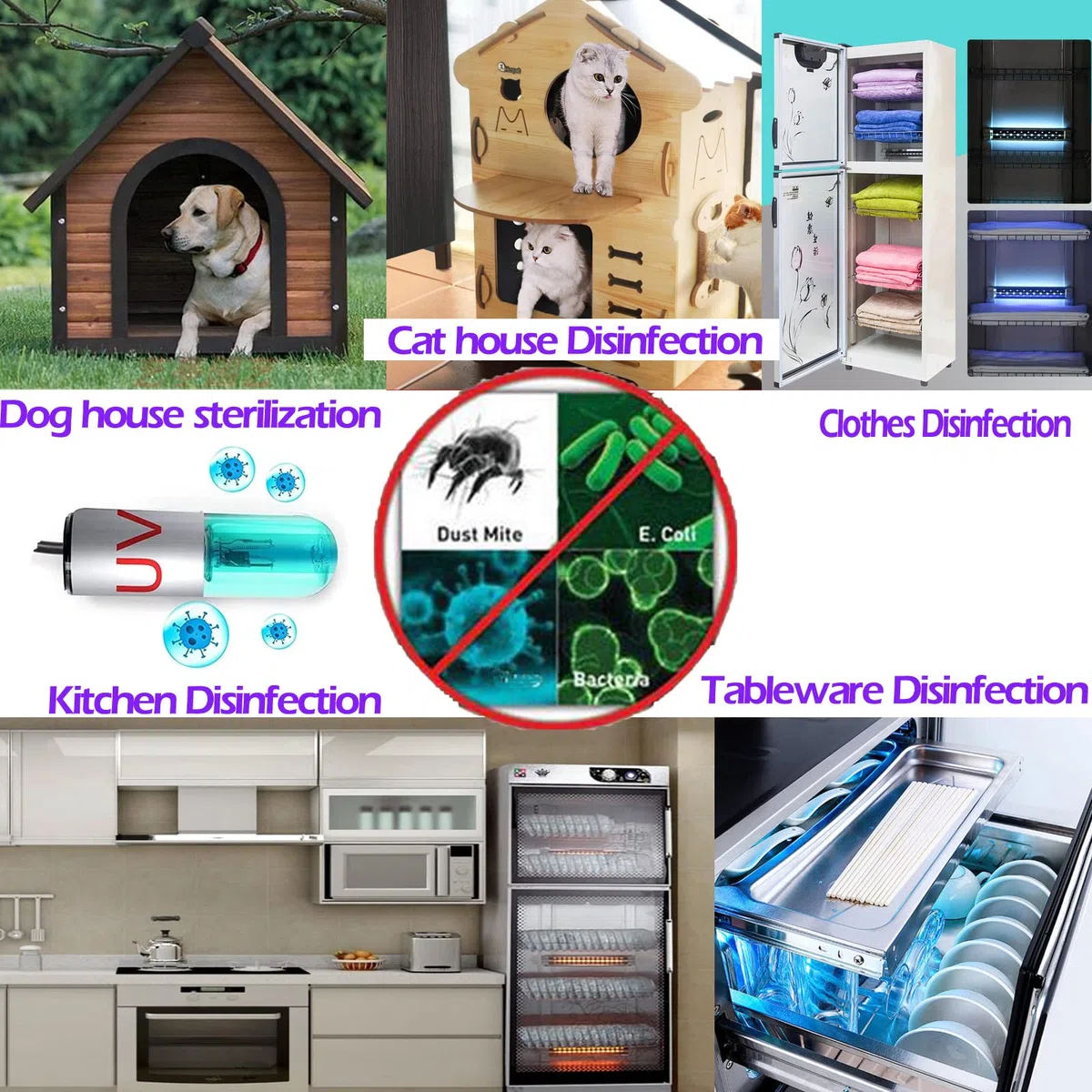 Aquarium UV Sterilisator Licht mit Timer,Fischtank UVC Lampe UV Licht Heim Desinfektion Gartenwasser sauber UV-Sterilisatoren Aquarien UV lampe von Haus und Küche,Wasser Aquarien,Gartenteich