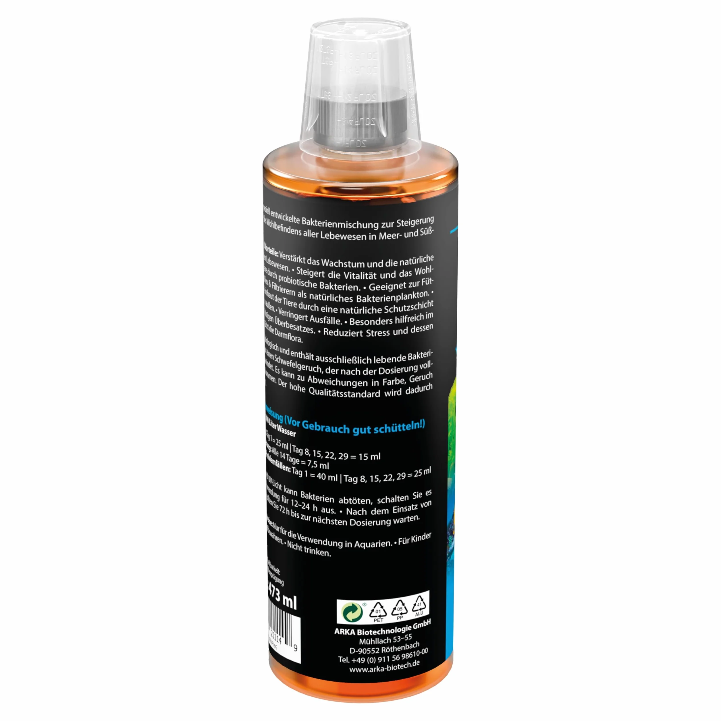 ARKA Special Blend - hochaktive Bakterien + TheraP - Fischpflege Reinigungsbakterien Set, 2X 473ml, Einheitsgröße, 946 ml