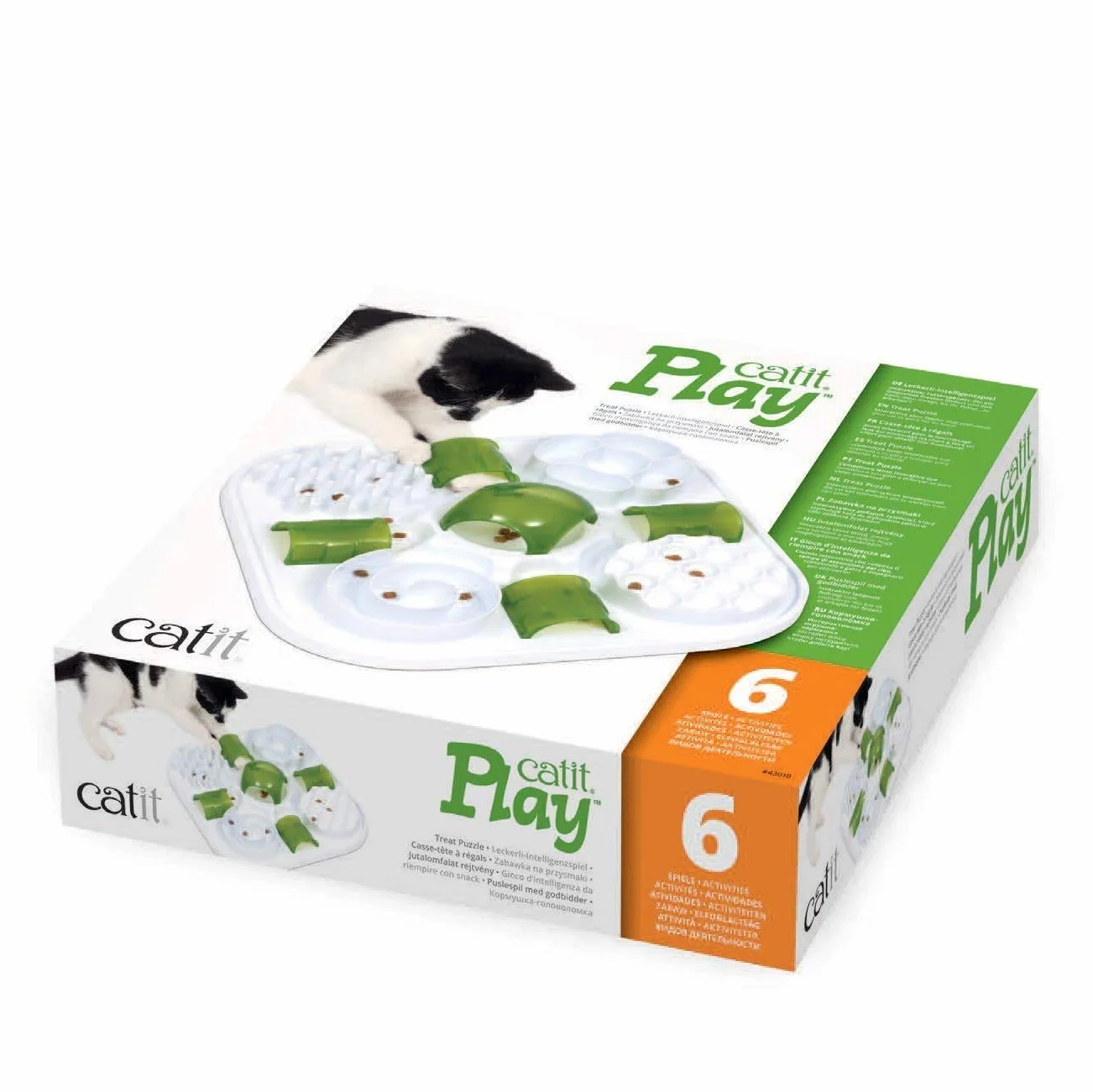 Catit Play Treat Puzzle, interaktives Spielzeug für Katzen
