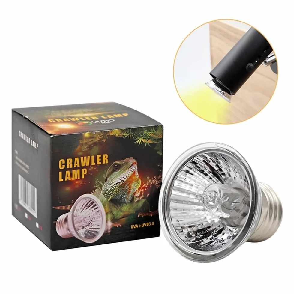 NEWFUN Schildkröte Wärmelampe,6PC E27 25W Dimmbar 220V UVA + UVB Vollspektrum-Sonnenlampe Heizung Glühbirne Sonnenbad Reptil Lampe für Lizards, Aquarienreptilien, Schildkröten, Amphibien usw