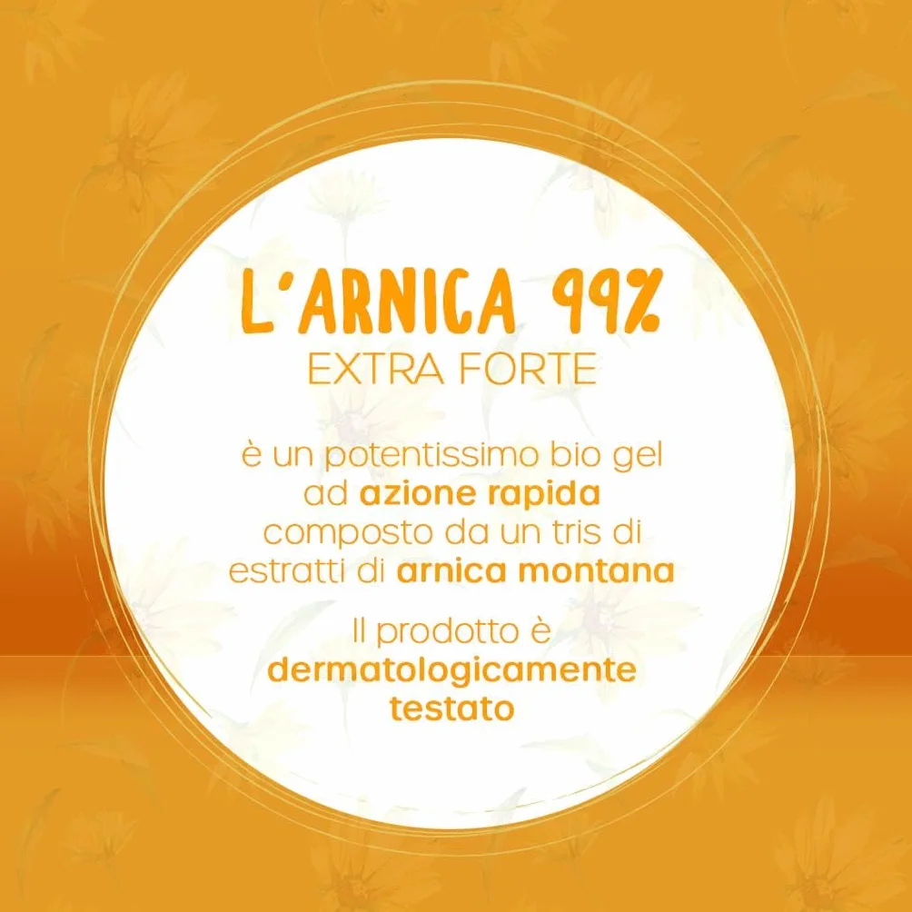 Saf.Nutraceutica - Arnica 99% für Pferde Human Use Extra Strong, Fast-Acting Biogel, 99% Natural, Super Concentrated with Three Extracts of Arnica Montana, Dermatologically Tested, 500 ml