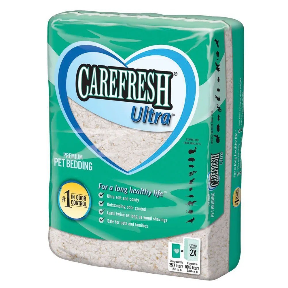 CareFresh Ultra Bedding Pet Paper Safe Soft Premium Cozy Comfy Odor Control 50L