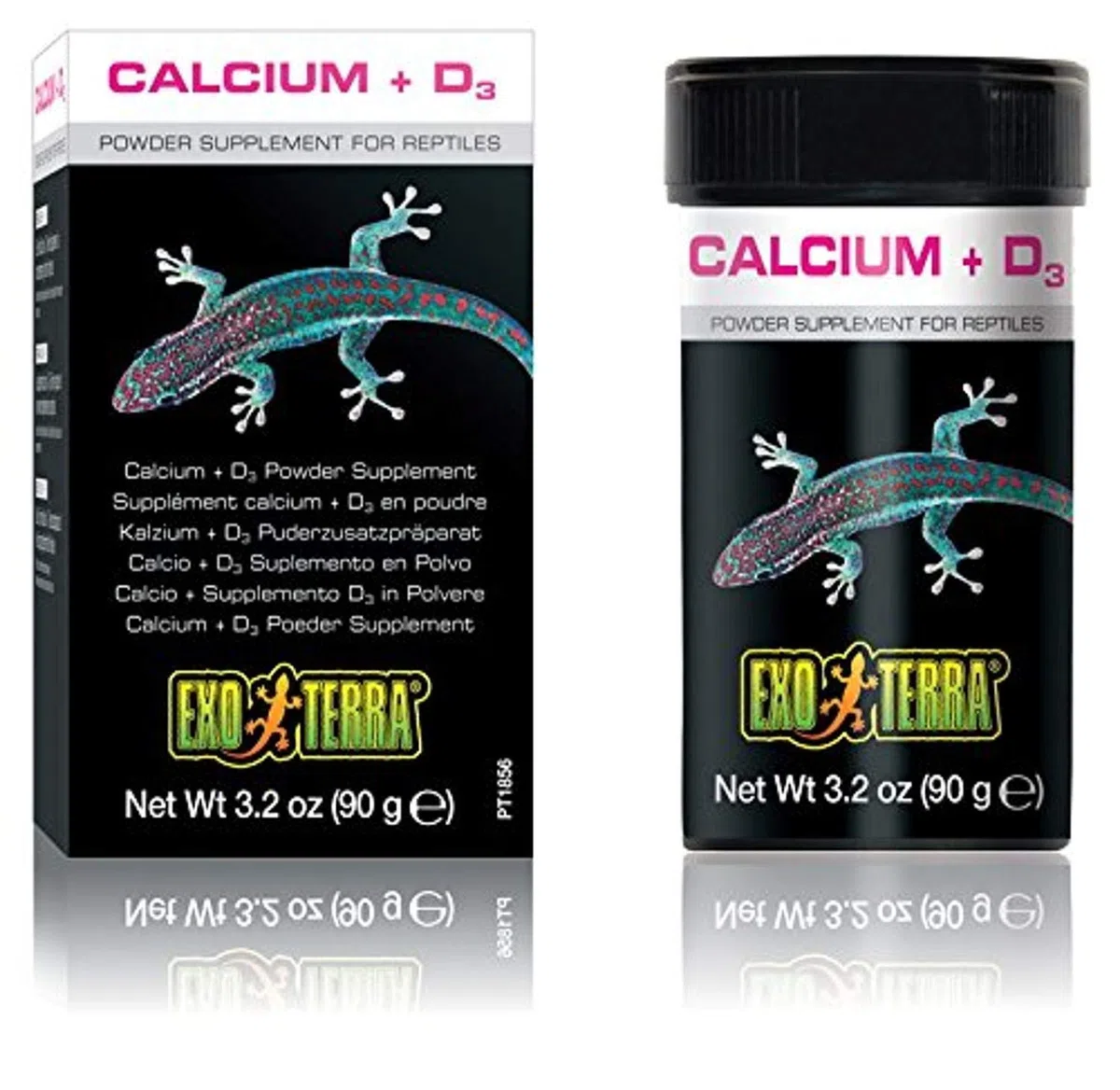 Exo Terra Scoop - Metallschaufel für Reptilienkot & Calcium + Vitamin D3 90 g