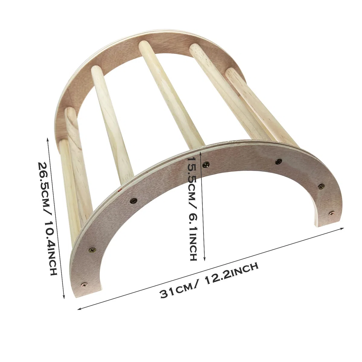 4 Stück Hühnersitzstange aus Holz Sitzstange Huhn Sitzstangen mit 5 Stück Rattankugeln für Hühner aus Holz, für Hühner, Hahn, Große Papageien