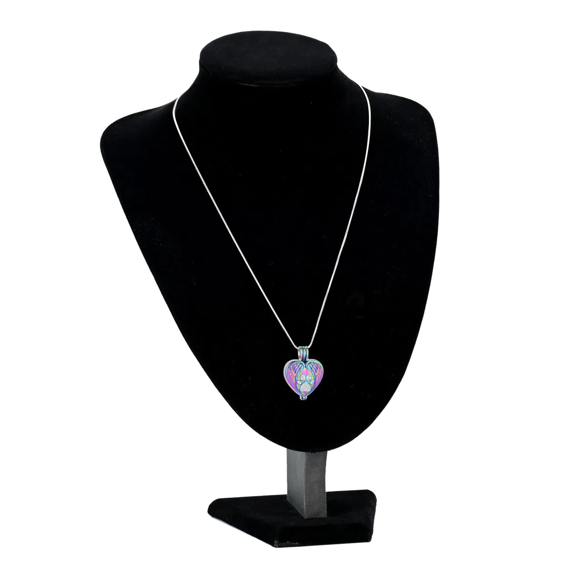 Urne Halskette für Asche Haustier Einäscherung Schmuck für Hund Katze Pfote Print Memorial Locket Herz Keepsake Urne Loving Memory Schmuck