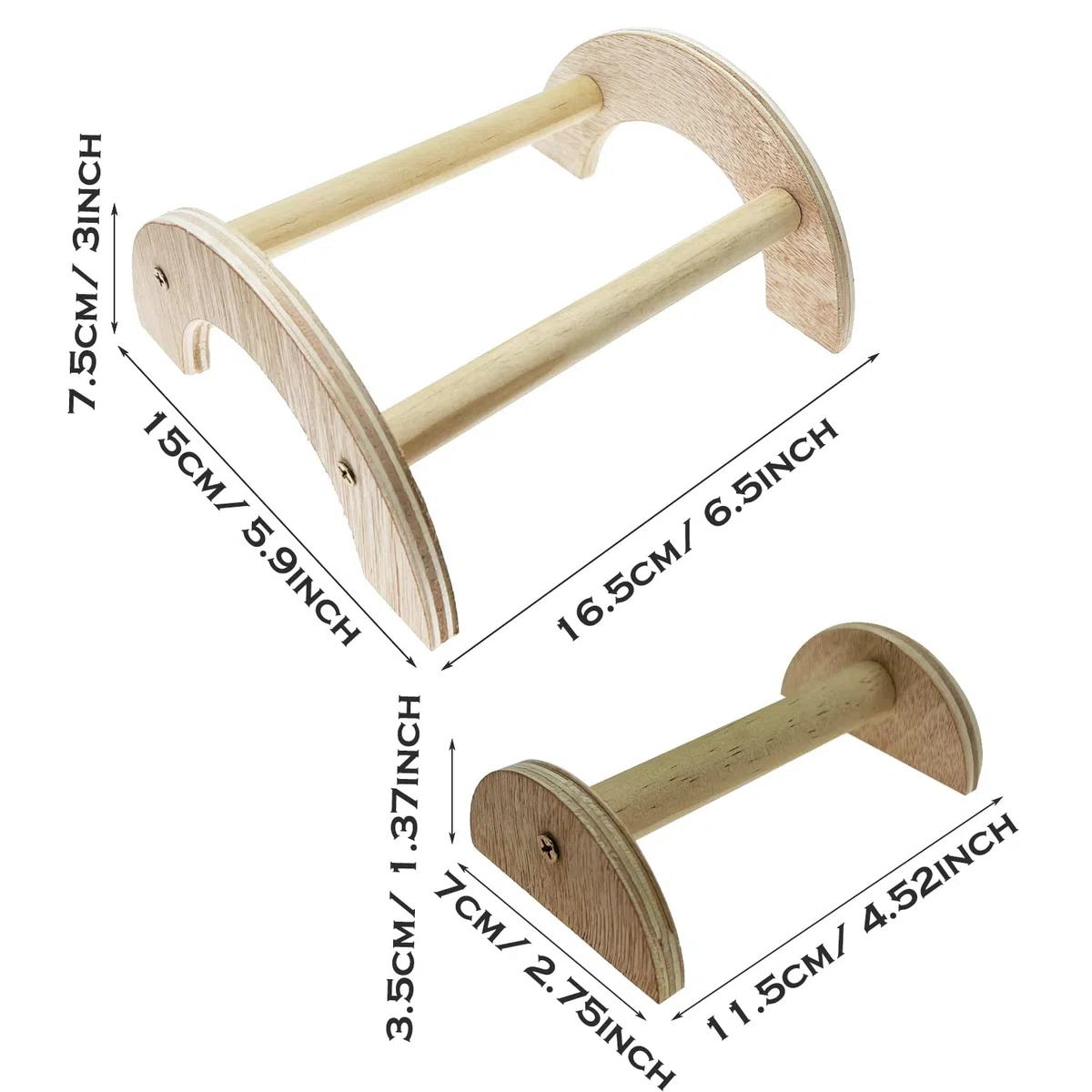 4 Stück Hühnersitzstange aus Holz Sitzstange Huhn Sitzstangen mit 5 Stück Rattankugeln für Hühner aus Holz, für Hühner, Hahn, Große Papageien
