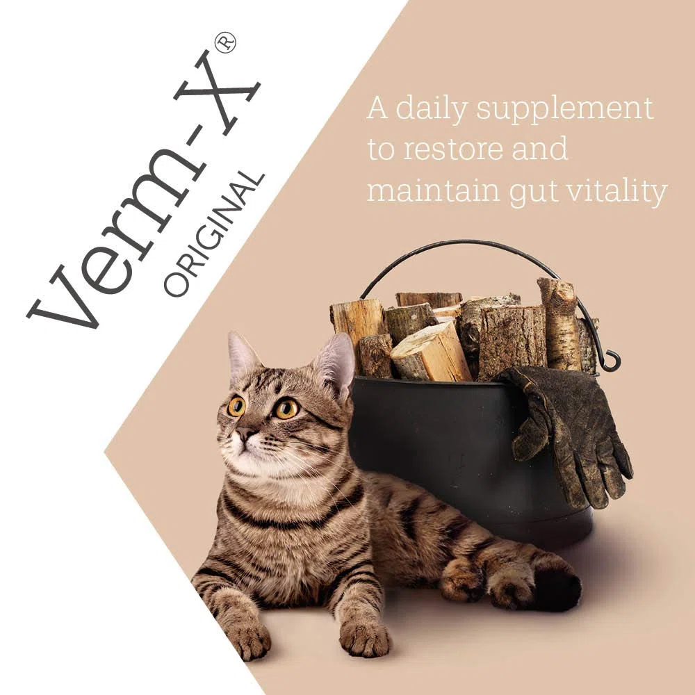 Verm-X ​​Herbal Crunchies für Katzen - 1 kg tub - Clear, Unisex, VMX0015