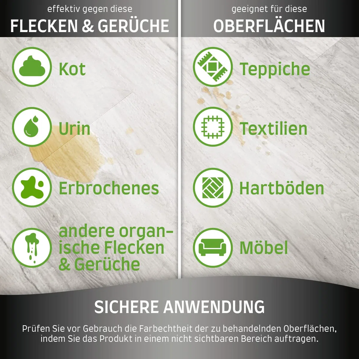 Nature’s Miracle Ultimativer Flecken- & Geruchsentferner Katze - Enzymreiniger für die Beseitigung hartnäckiger Flecken, Geruchsneutralisierer mit Frischeduft, 946 ml