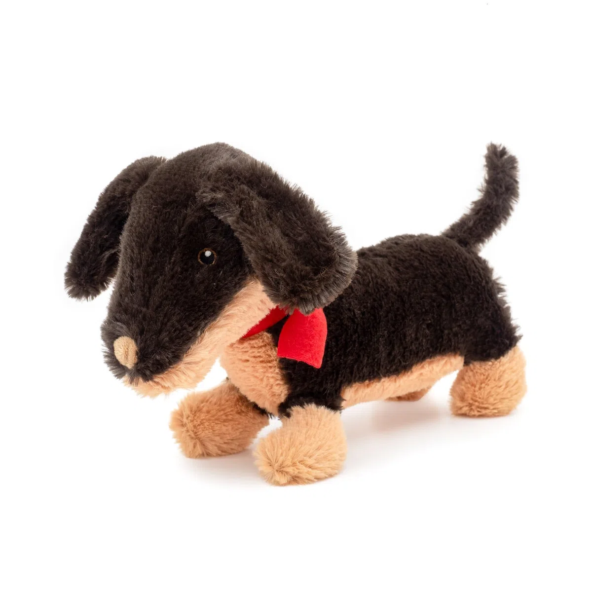 Fuzzl Sizzles der Dackel - Interaktives Hundespielzeug mit Quietscher, ideal für kleine und große Hunde, quietschendes Hundespielzeug