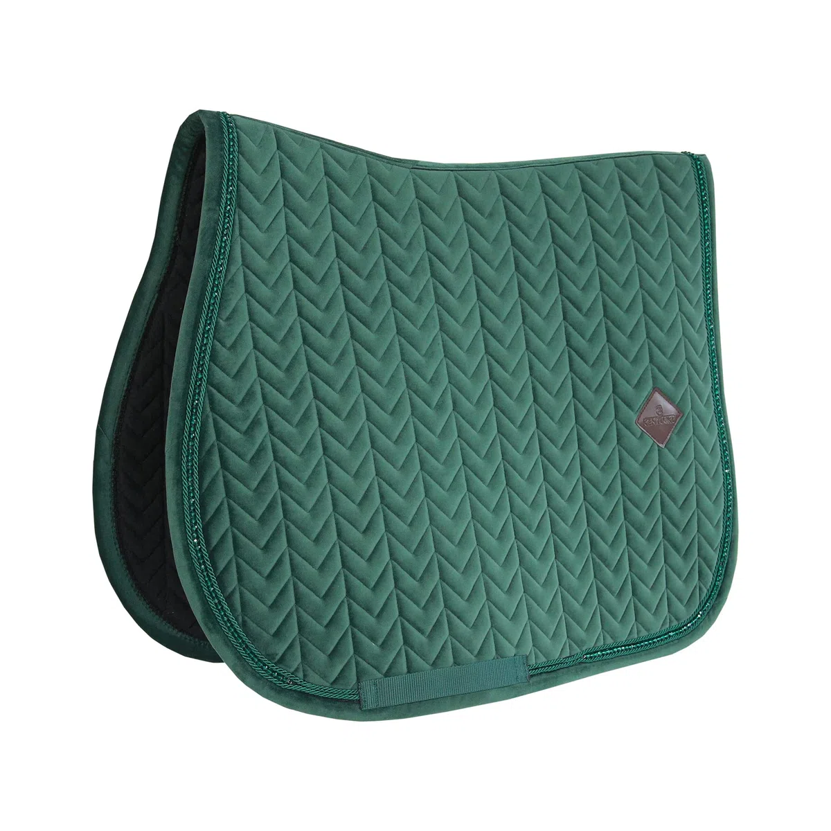 Kentucky Horsewear Schabracke Velvet Pearls, Größe:SR, Farbe Kentucky Horsewear:Pine Green