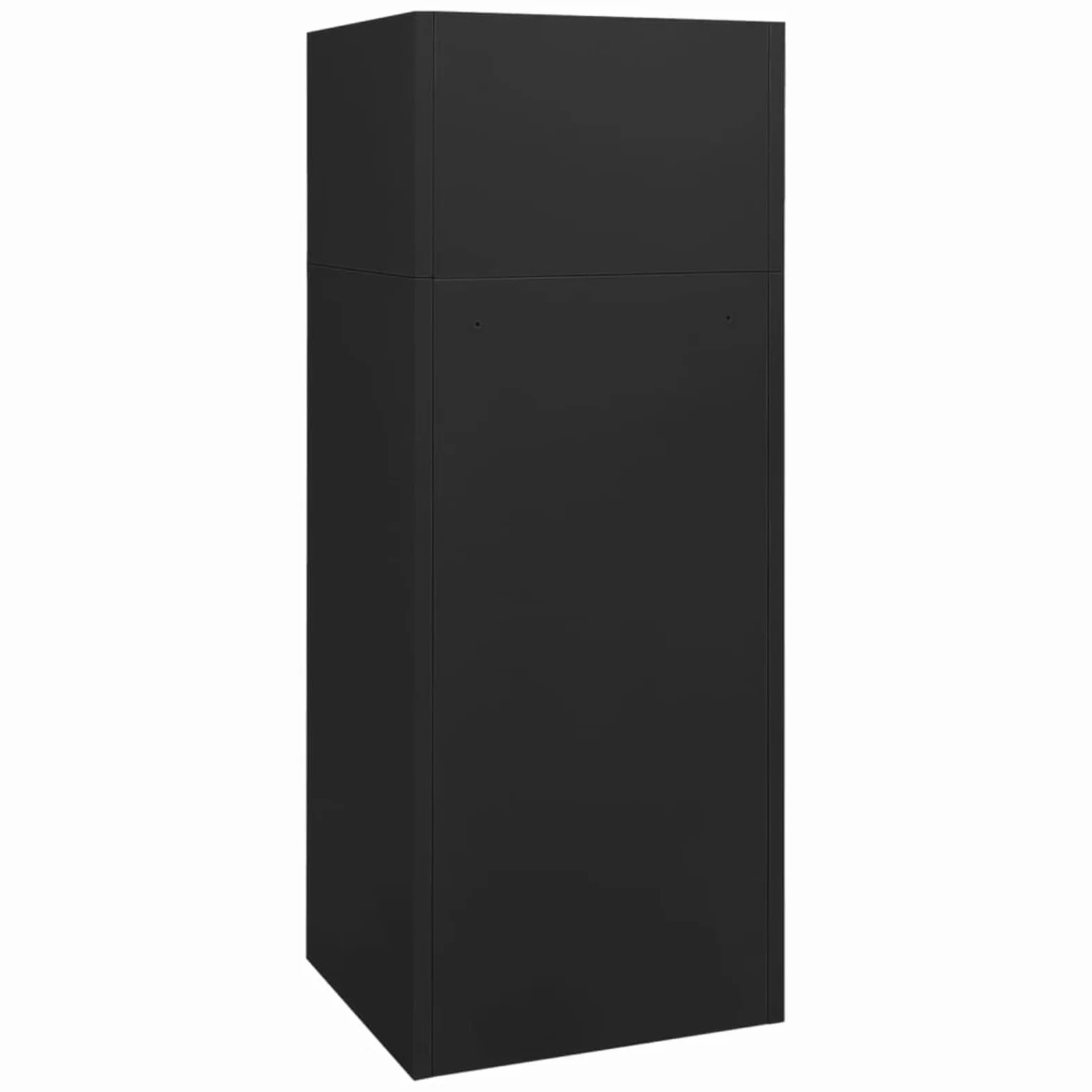 BaraSh Sattelschrank Anthrazit Sattel Pferd 53x53x140 cm Stahl Stahlschrank