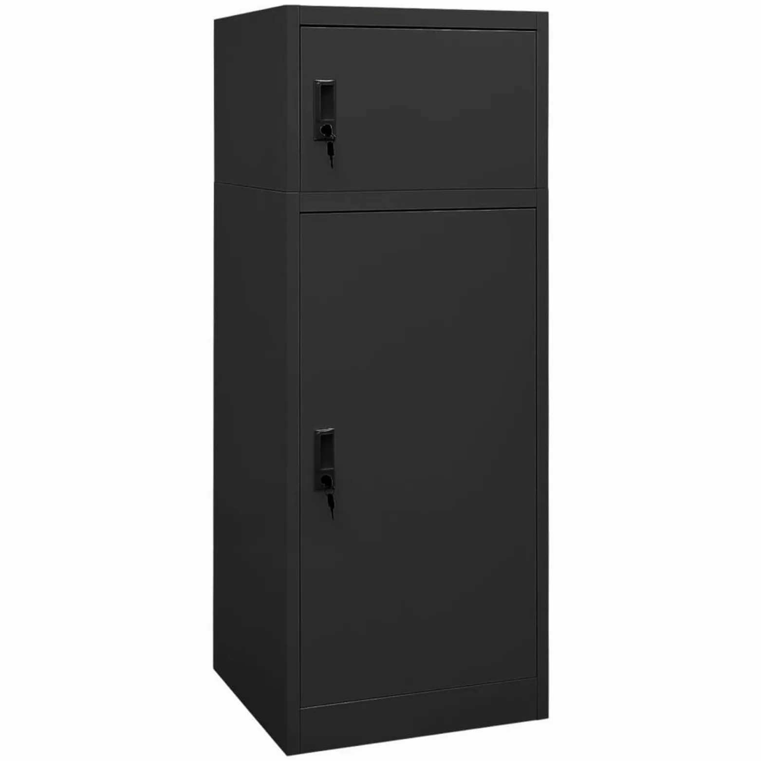 ARKEM Sattelschrank Anthrazit Sattel Pferd 53x53x140 cm Stahl Stahlschrank