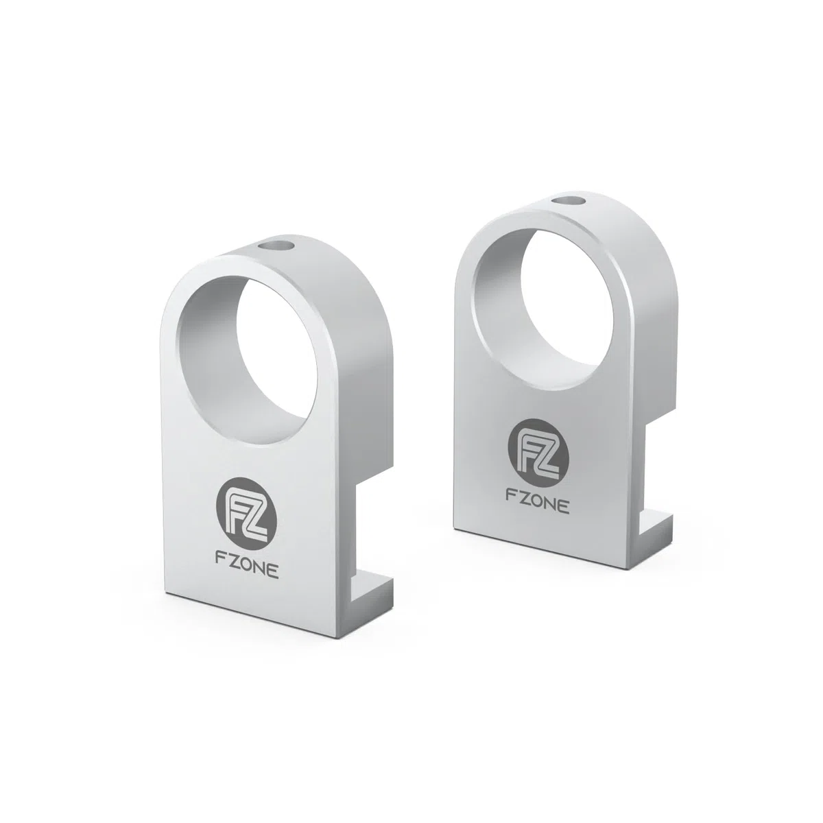 FZONE Mini-Aquarium-Befestigungsklemme, Halterung aus Aluminiumlegierung für randlose Aquarien, Befestigung von Wasserrohren mit Anti-Überlauf-Kartenschlitz für Aquarium-Einlass- und Auslassrohre