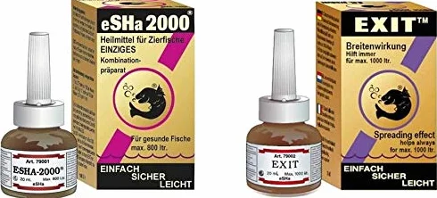 ESHA 2000 20 ml Exit 20 ml Sparpack. Zierfisch Medikament.
