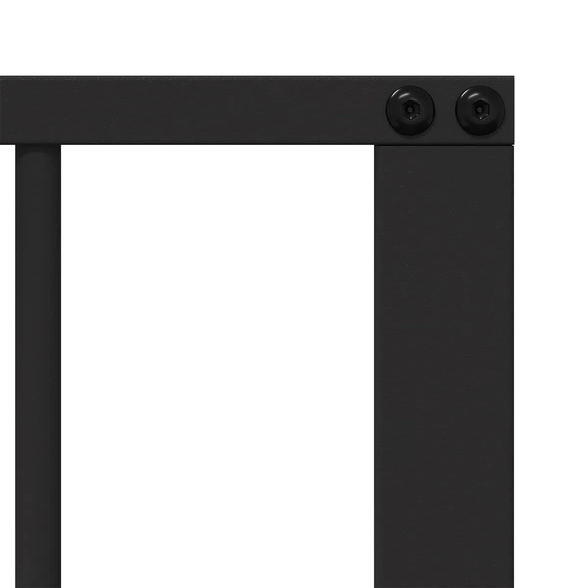 Hundetor 6 Stück Schwarz 100 x 100 cm aus verzinktem Stahl, faltbar und robust, ideal als sicherer Hundezwinger, Hundeauslauf oder Welpenauslauf für Garten, Terrasse und Innenbereich
