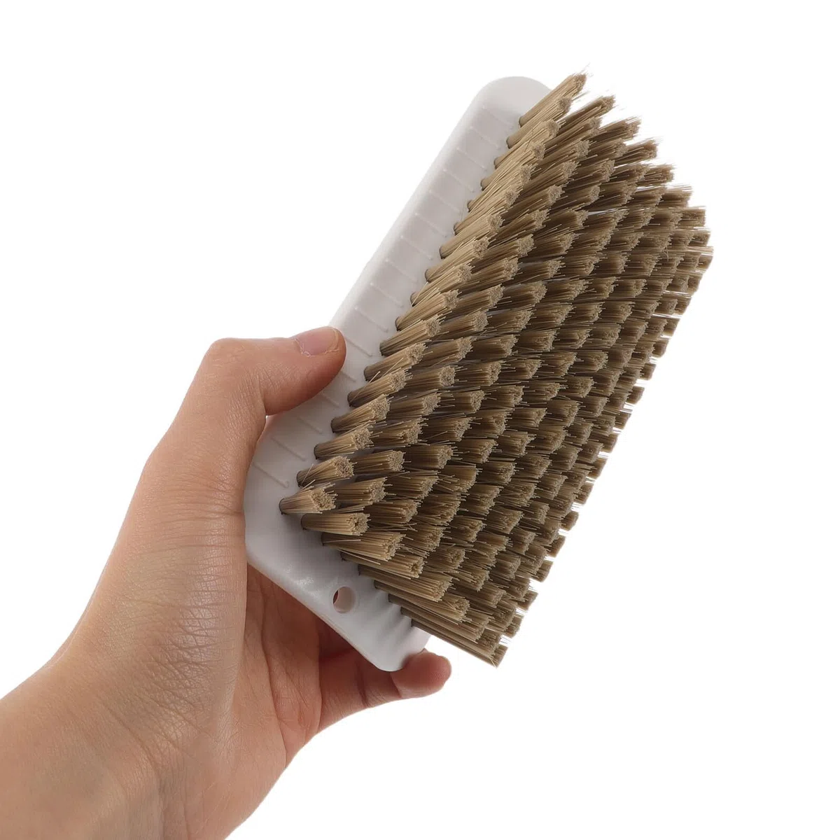 Toddmomy Kleiner Reinigungsbürsten aus Kunststoff und Metall 2 Stück Selbstreinigende mit Rutschfestem Ergonomischem Griff zur Einfachen Pflege für Hausschweine Zuhause und Bauernhof