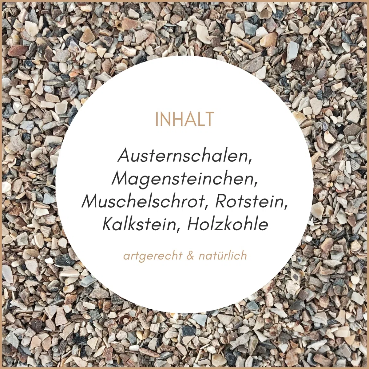 Supravit Vogelgrit 4kg – Grit für Vögel & Geflügel – Mineralgrit mit Calcium für Wellensittiche, Papageien, Nymphensittiche, Tauben & Hühner – Verdauungshilfe & Ergänzungsfutter