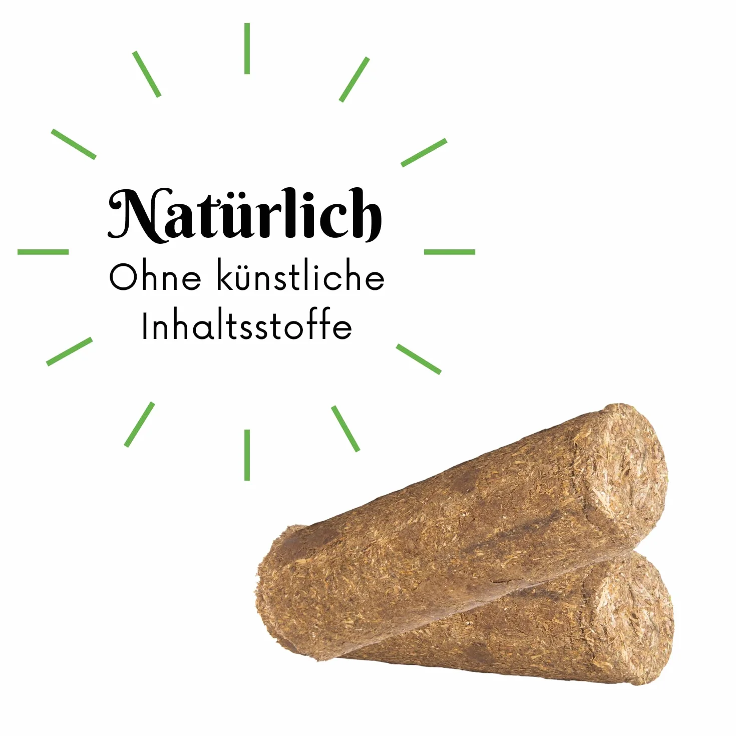 LAX Wiesenprodukte Knusperstangen für Pferde 3 kg (4 Stangen) – Getreide- & melassefreie Raufutter-Snacks mit Heu & Gemüse – Gesundes Ergänzungsfuttermittel & Pferdeleckerli