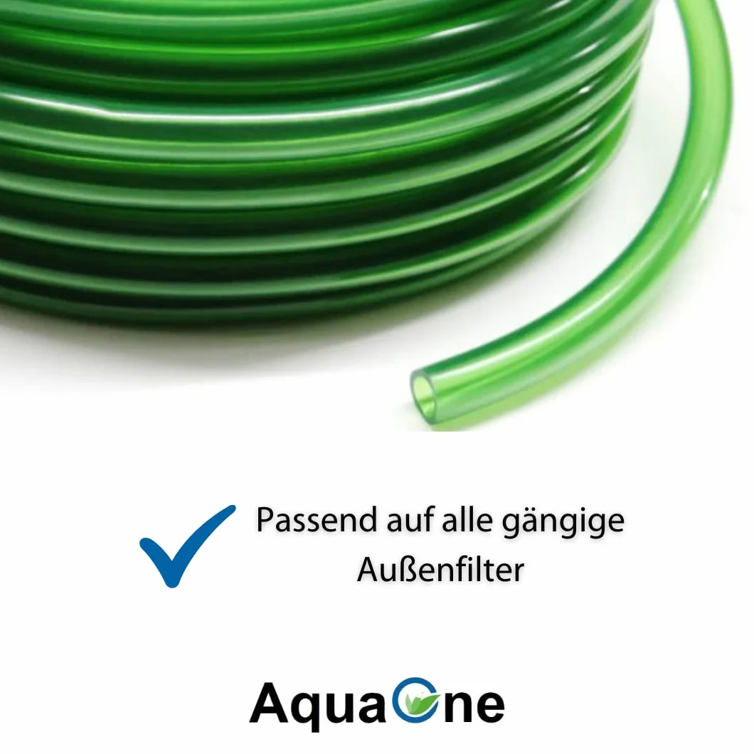AquaOne Aquarium Schlauch 16/22 mm 3 Meter I Hochwertiger Aquariumschlauch Innendurchmesser 16mm I Flexibel Wasserschlauch I Pumpenschlauch für Reinigung Wasserwechsel in Aquarien