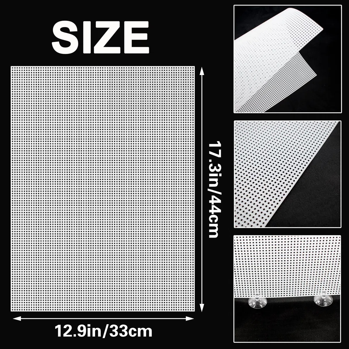Cuyacili 2 Stück Aquarium Trennwand für Aquarien Kunststoffgitter Platte für Aquarium Unten Box Aquariumteiler Transparenter Kunststoff Aquariumteiler Mit Saugnäpfen Und Zubehör 33x44cm