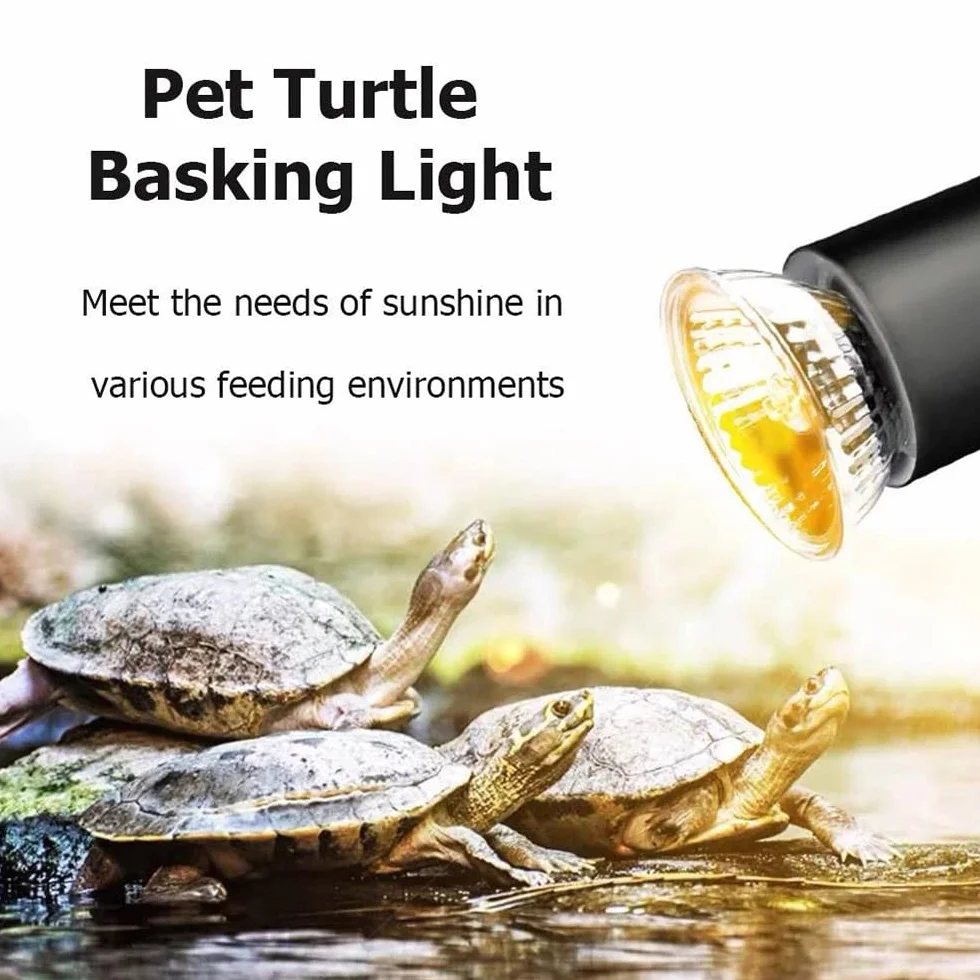 NEWFUN Schildkröte Wärmelampe,6PC E27 25W Dimmbar 220V UVA + UVB Vollspektrum-Sonnenlampe Heizung Glühbirne Sonnenbad Reptil Lampe für Lizards, Aquarienreptilien, Schildkröten, Amphibien usw
