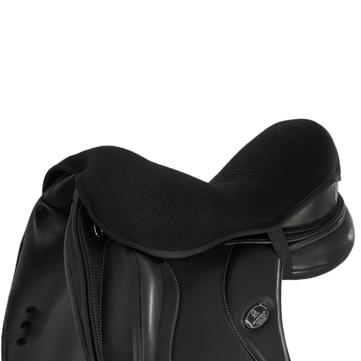 Acavallo Sitzkissen für Sättel Gel Seat Saver Dressage Drylex 20mm Black