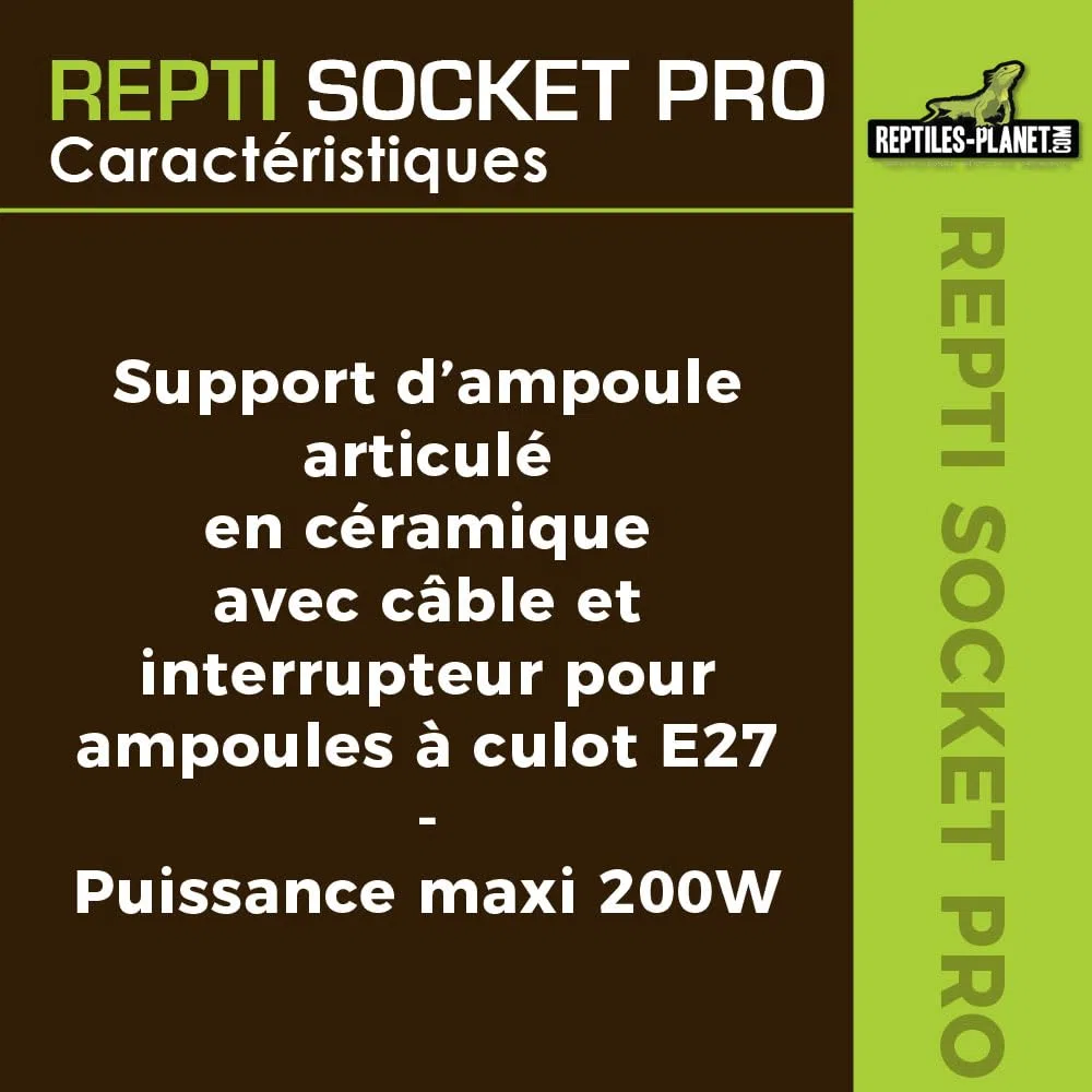 Reptiles Planet Repti Socket Pro Lampe