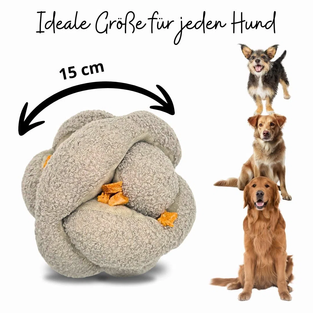 Schnüffelball für Hunde Intelligenzspielzeug für Hunde - interaktives Hundespielzeug für Beschäftigung Hunde - Hundespielzeug Intelligenz