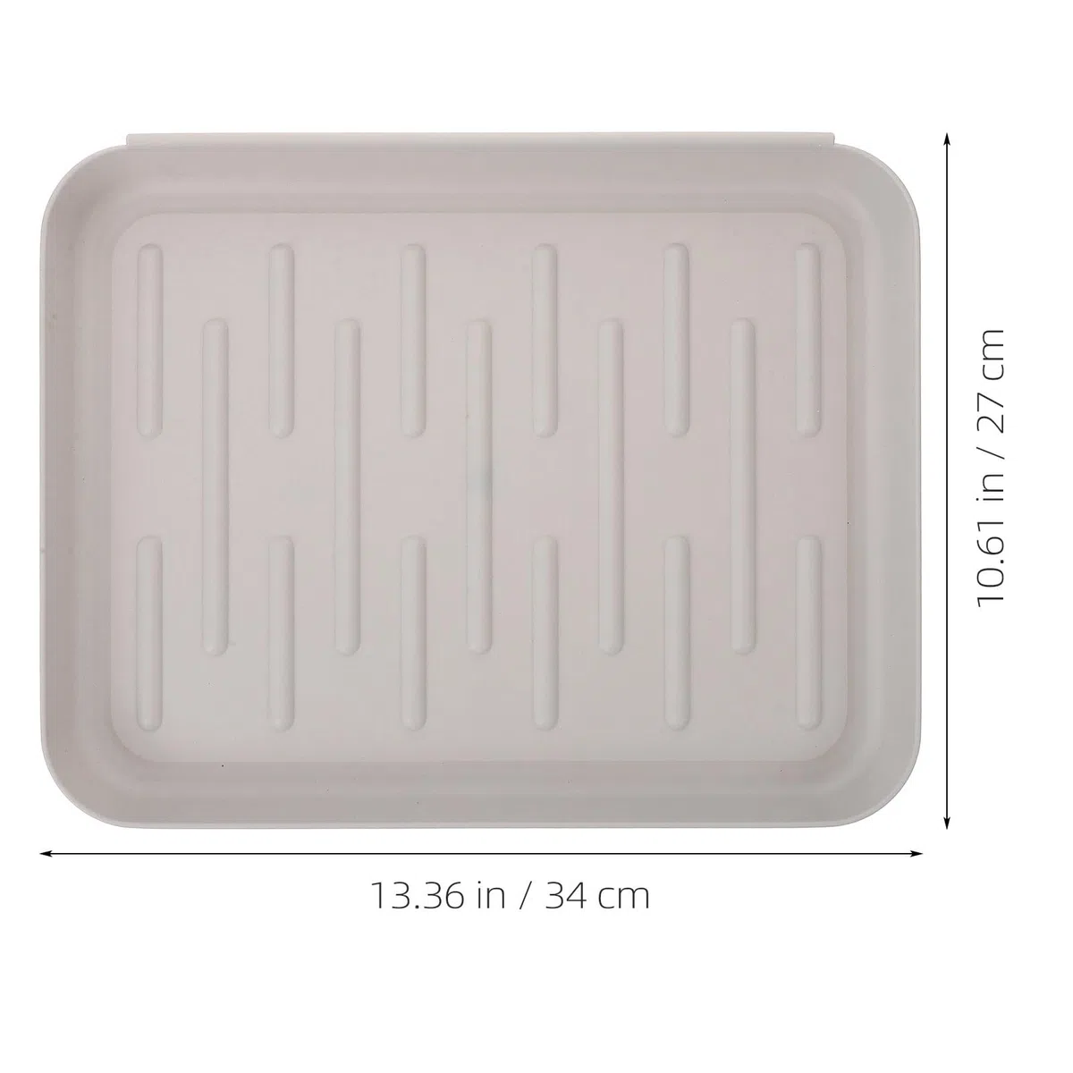 ABOOFAN Hundekäfigtablett Wiederverwendbare Kunststoffplatte 13.39X10.63X1.18 Zoll Bodenschale Für Haustier-Toilettentraining Hygienisches Hundebox-Tablett Für Wohnzimmer Garten Und Park