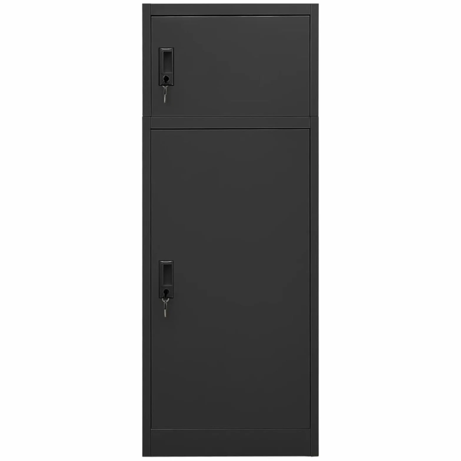 ARKEM Sattelschrank Anthrazit Sattel Pferd 53x53x140 cm Stahl Stahlschrank