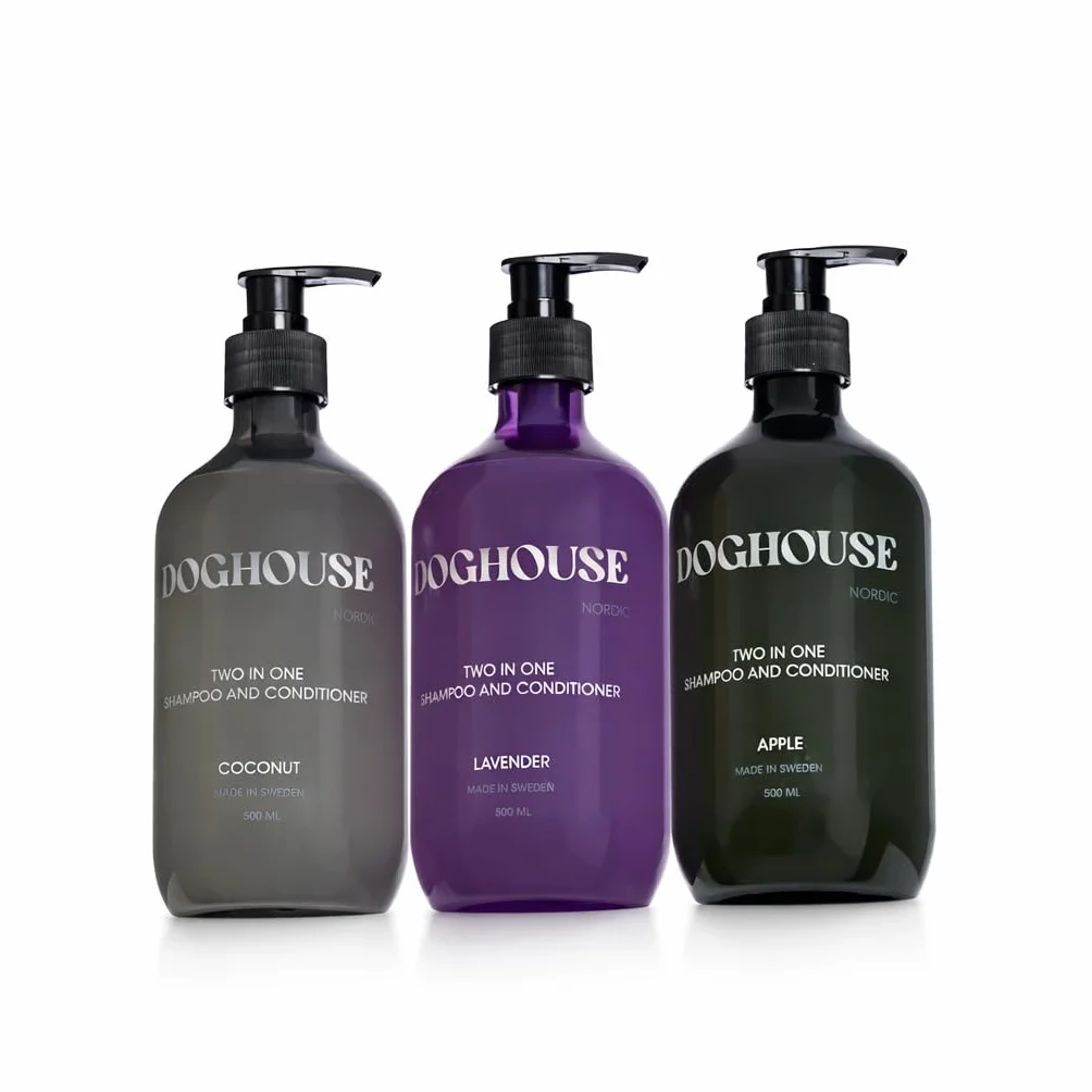 2-in-1 Lavendel Hundeshampoo und Spülung – 500ml: Beruhigendes, veganes Shampoo für weiches, glänzendes Fell und empfindliche Haut – Ideal für Hundepflege und Fellpflege (Lavendel)