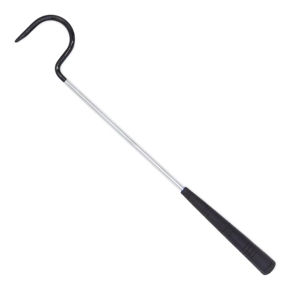Terra Exotica Schlangenhaken aus Edelstahl gummiert – Snake Hook für Reptilien Handling – Feste Längen 50/70/96/105 cm & Teleskop 15–65/45–102 cm (50 cm)