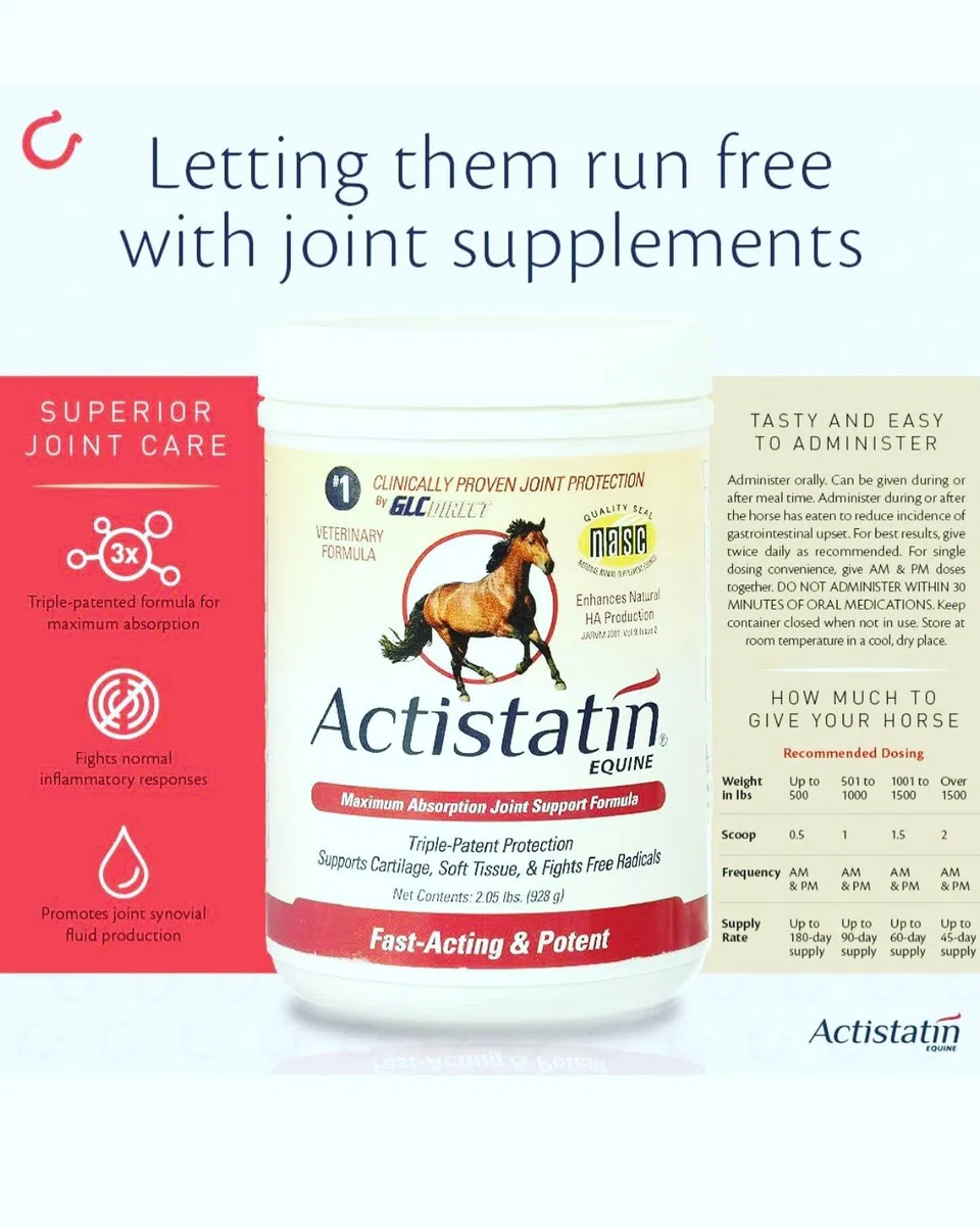 Actistatin Equine 2.05 pound (928g) Equine Powder
