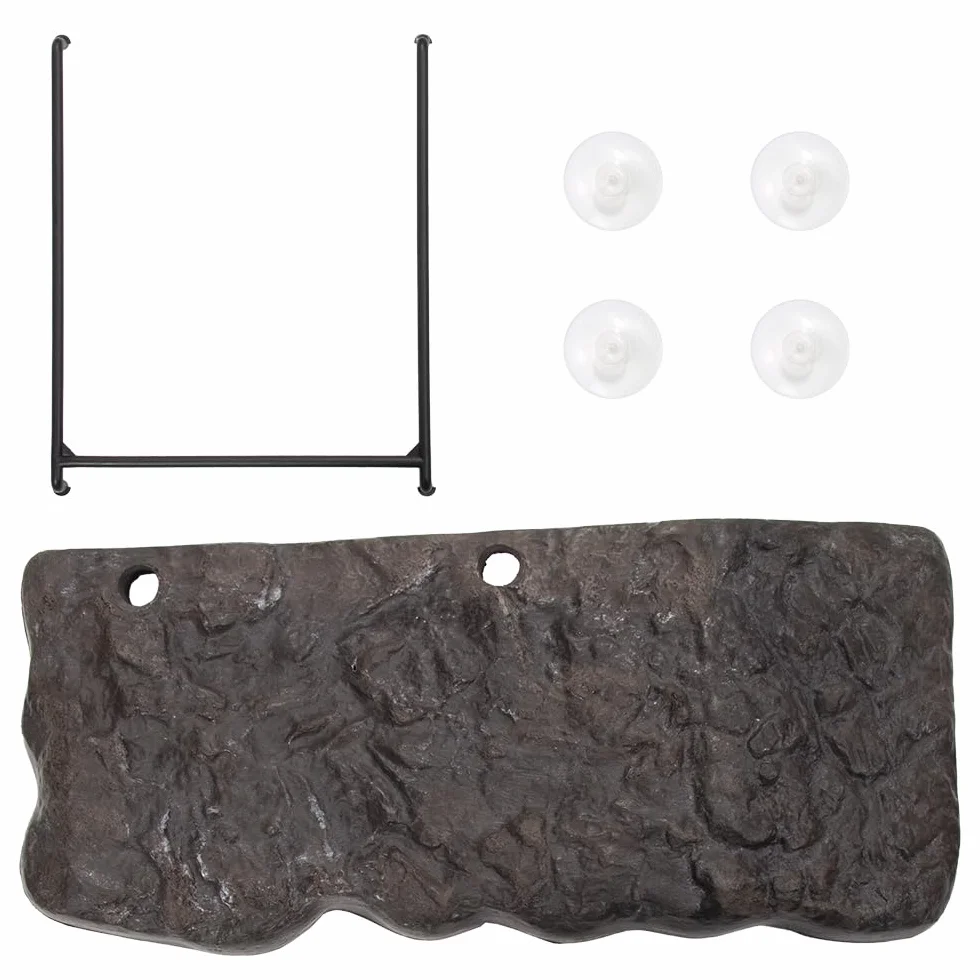 Zoo Med TD-20 eTurtle Dock MED Sonnenplatz für Wasserschildkröten - passt sich automatisch an den Wasserstand an, Medium