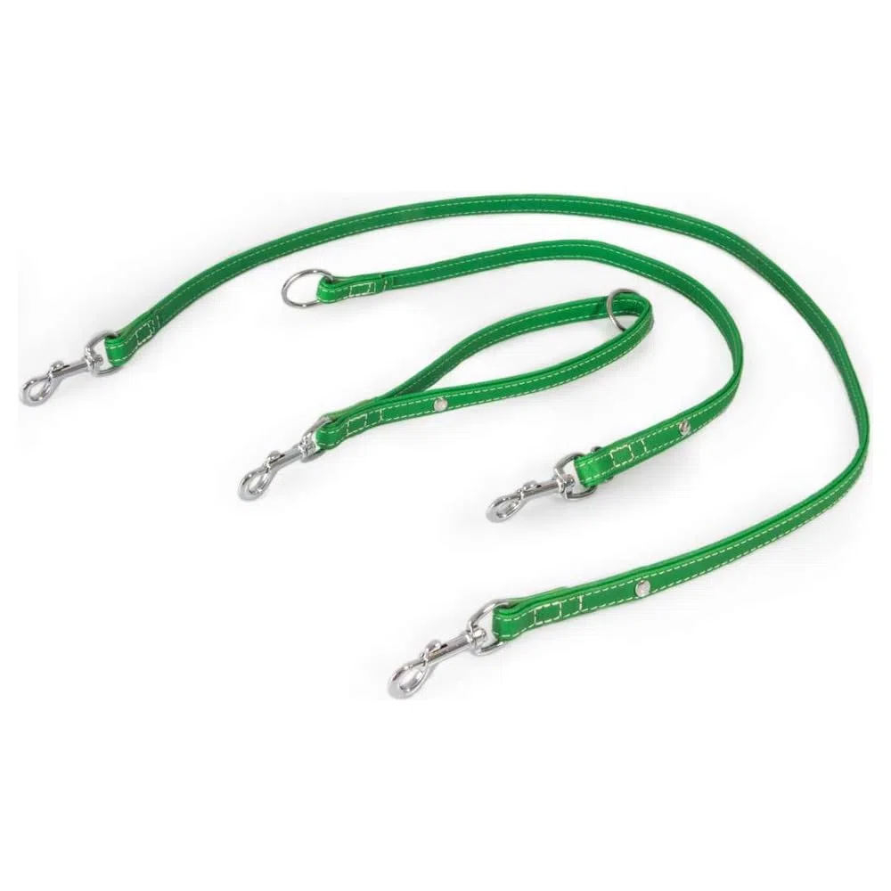 Universal Hundeleine Barcelona Summer-Green 235 cm / 14 mm, Grün