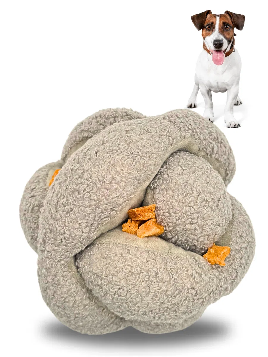 Schnüffelball für Hunde Intelligenzspielzeug für Hunde - interaktives Hundespielzeug für Beschäftigung Hunde - Hundespielzeug Intelligenz