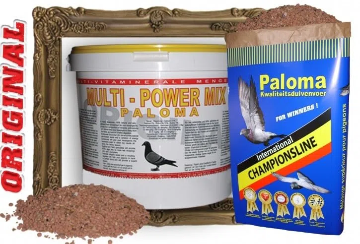 Paloma Multi Power Mix Taubenminerialien Grit Tauben Brieftauben 10 kg