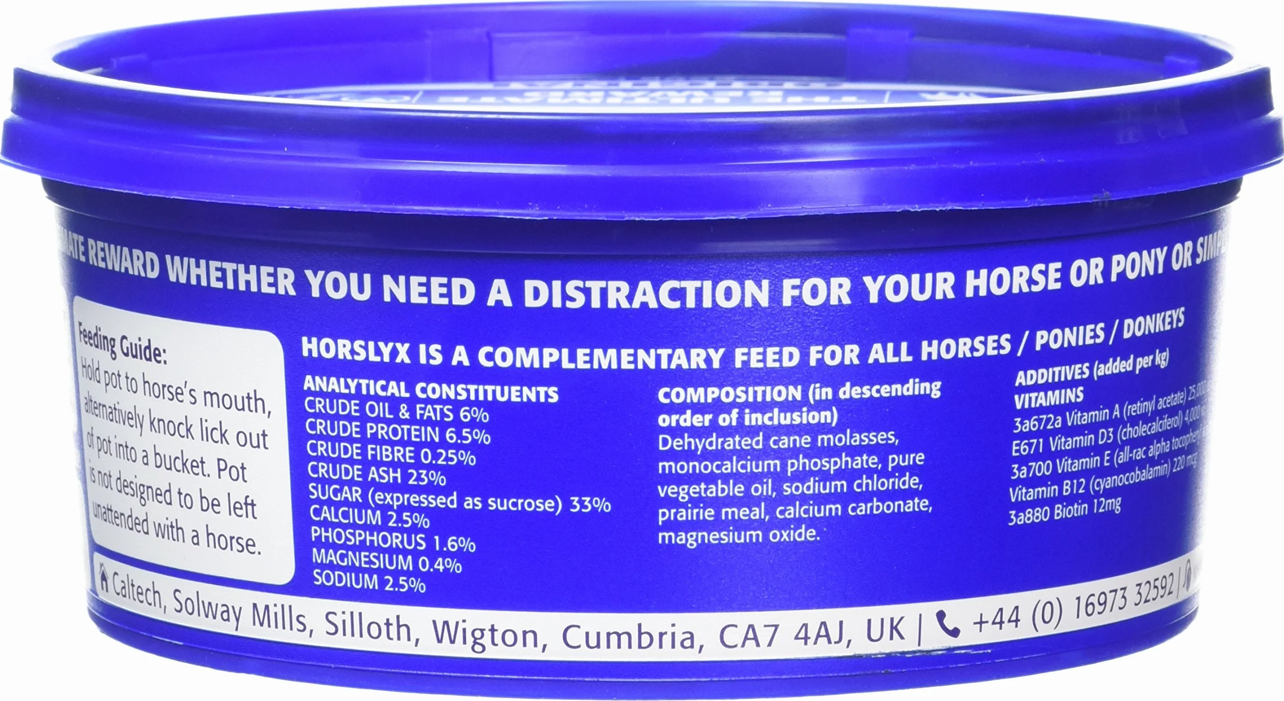 Mini Horslyx Leckmasse, Pferde Nahrungsergänzung, Original 650g