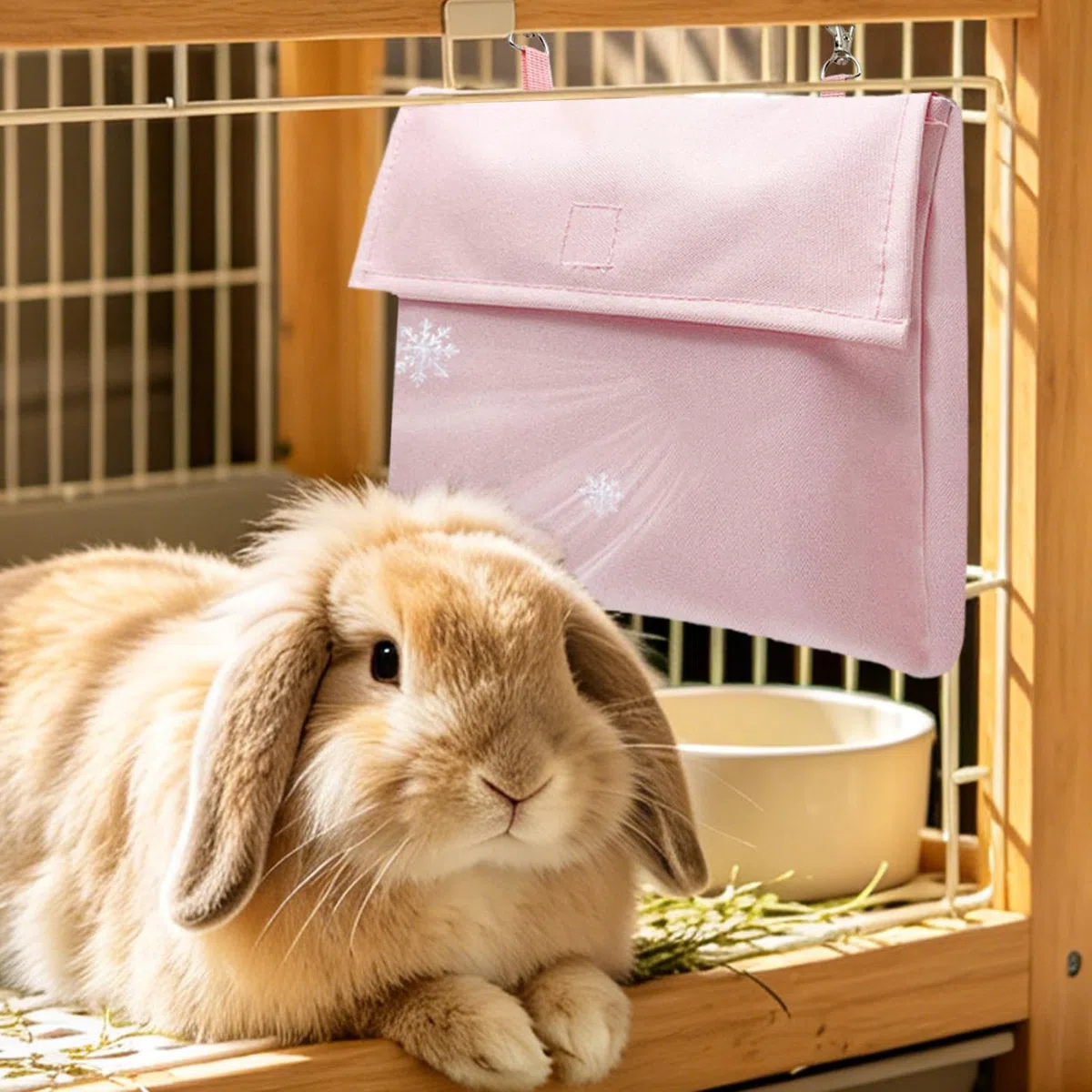 Generisch Kühl-Akku für Haustierkäfige und Gehege,Kaninchen Kühlzubehör - Hamster Kühlakku mit Tasche,für heiße Sommertage wie Kaninchen Hamster Igel Chinchillas
