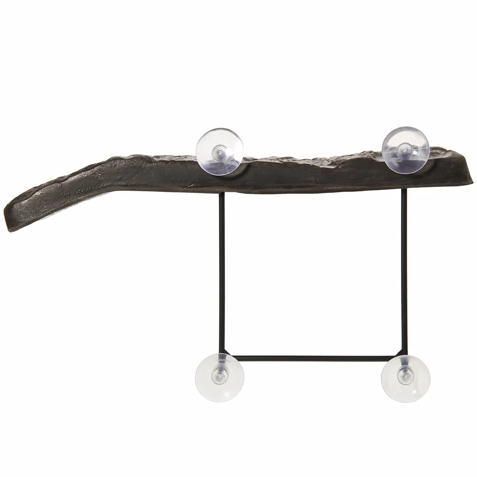 Zoo Med TD-20 eTurtle Dock MED Sonnenplatz für Wasserschildkröten - passt sich automatisch an den Wasserstand an, Medium